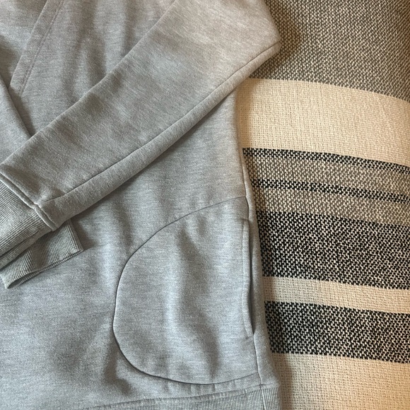 Active Life Gray Knit hoddie sweetheart - Picture 4 of 6